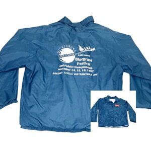 Vintage 1997 Budweiser Jacket XL 18th Annual Bluegrass Music Festival